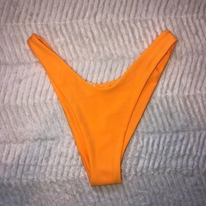NEVER WORN Aerie High Cut Cheeky Bikini Bottom